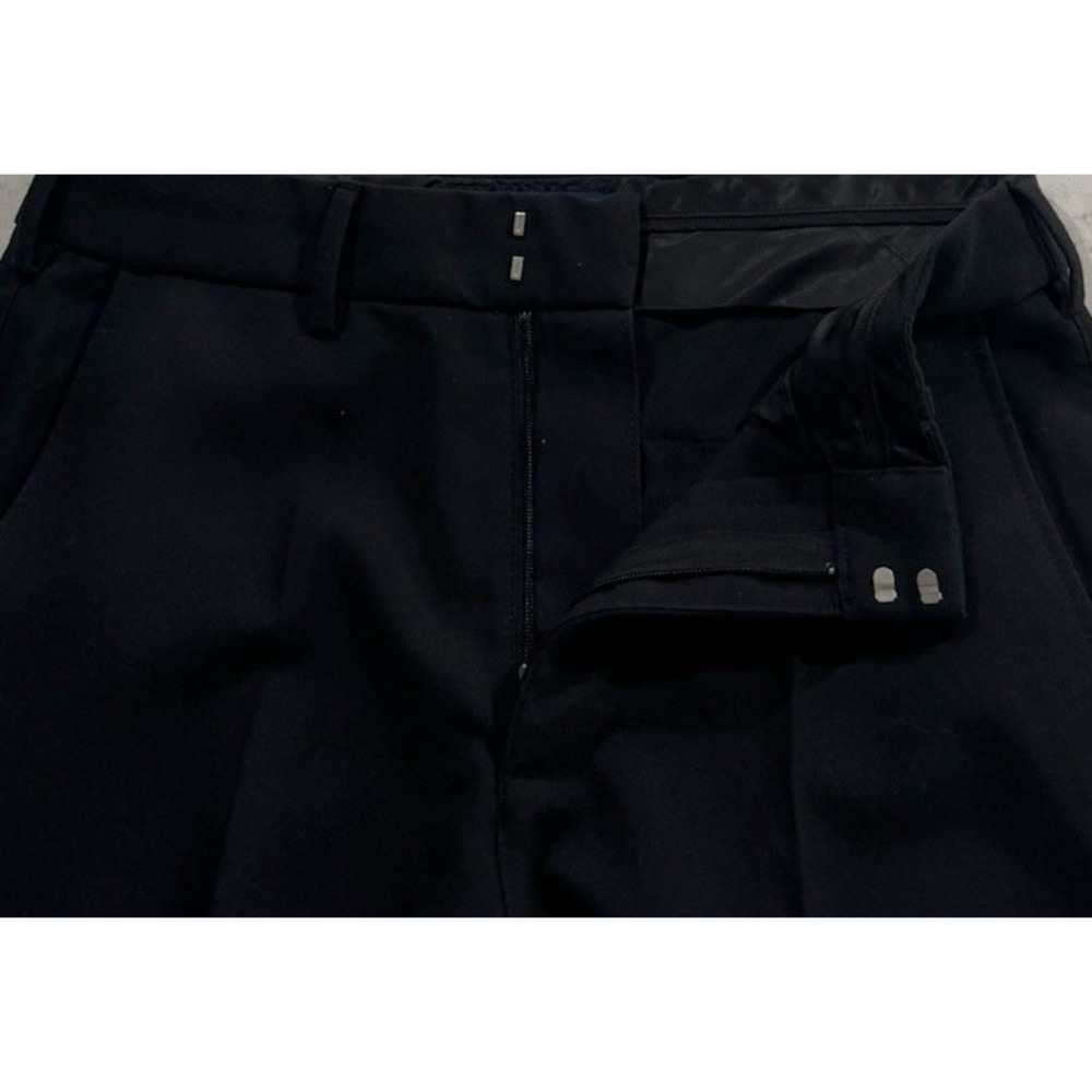 Abercrombie & Fitch Baggy Trousers Mens 31x32 Black Relaxed Fit Minimalist Pants - Picture 4 of 9